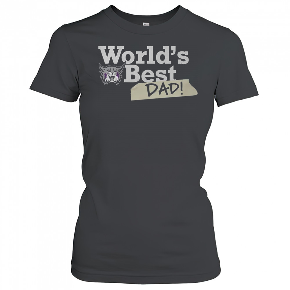 Weber State Wildcats World’s Best Dad T-Shirt Women's T-shirt