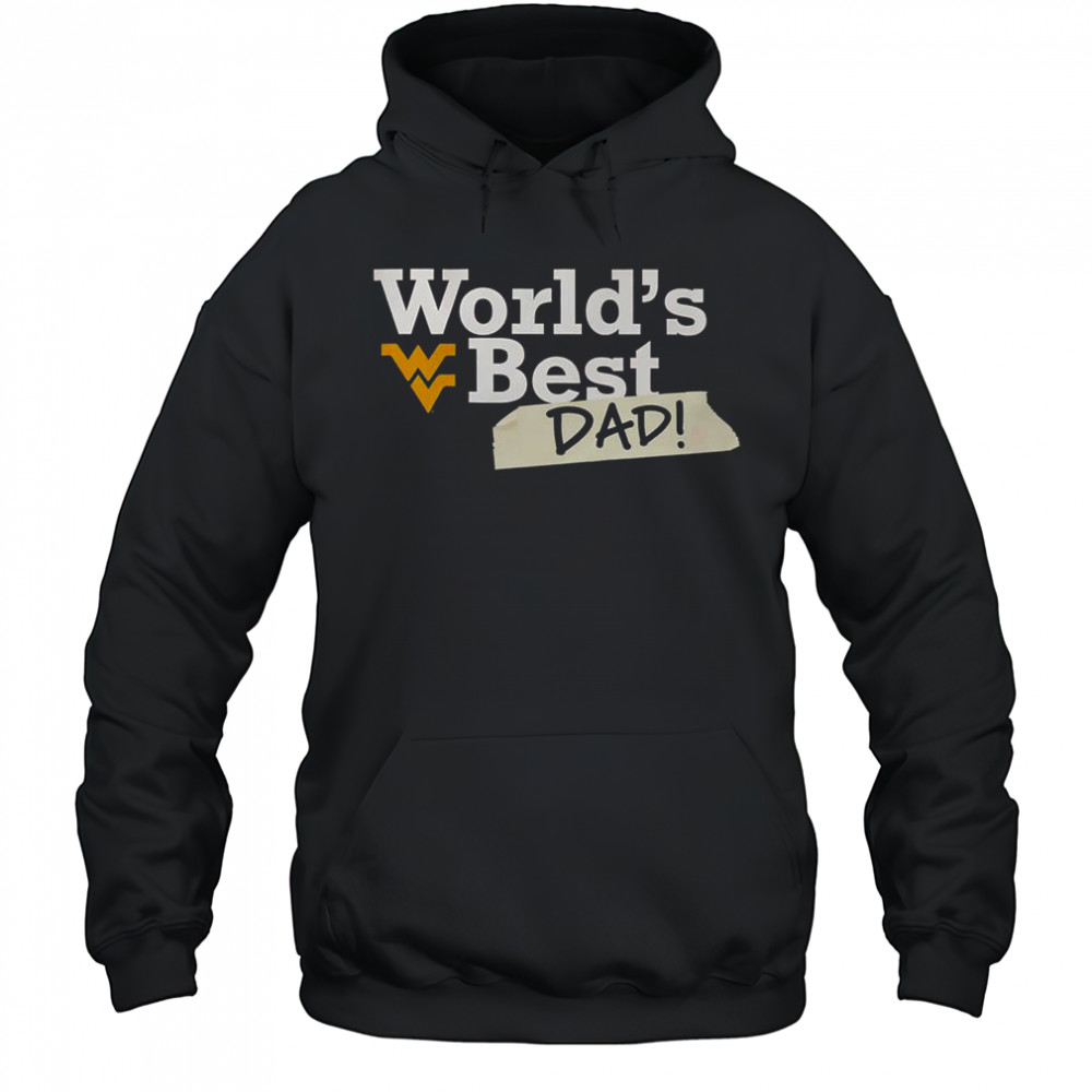 West Virginia Mountaineers World’s Best Dad T-Shirt Hoodie
