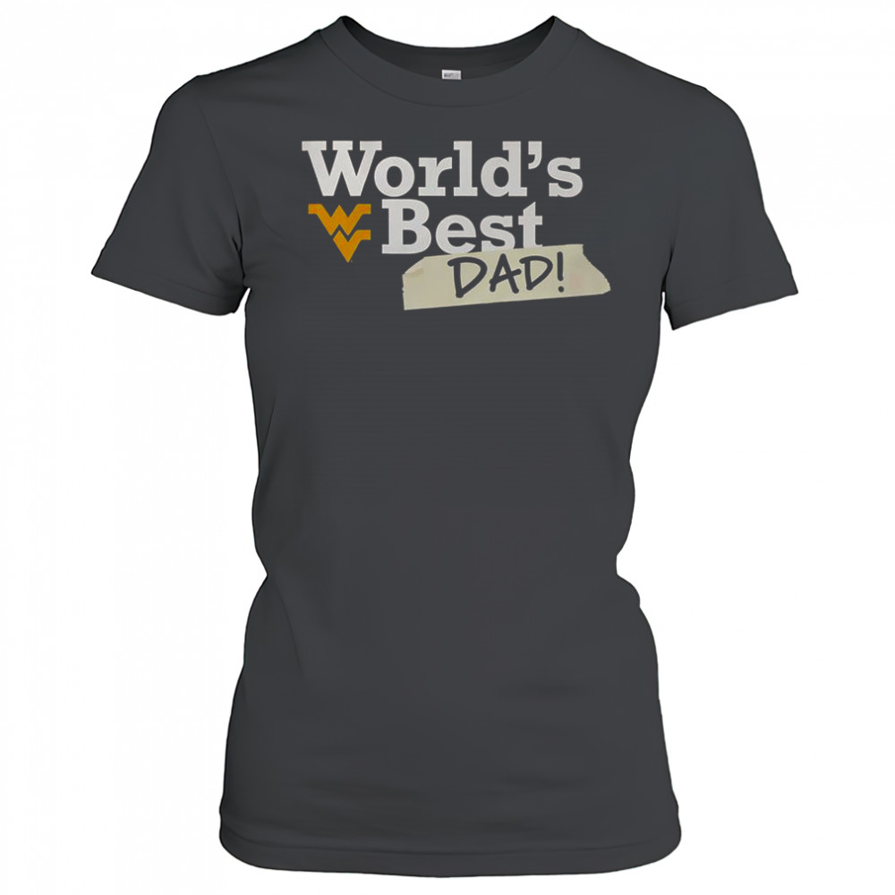 West Virginia Mountaineers World’s Best Dad T-Shirt Women's T-shirt