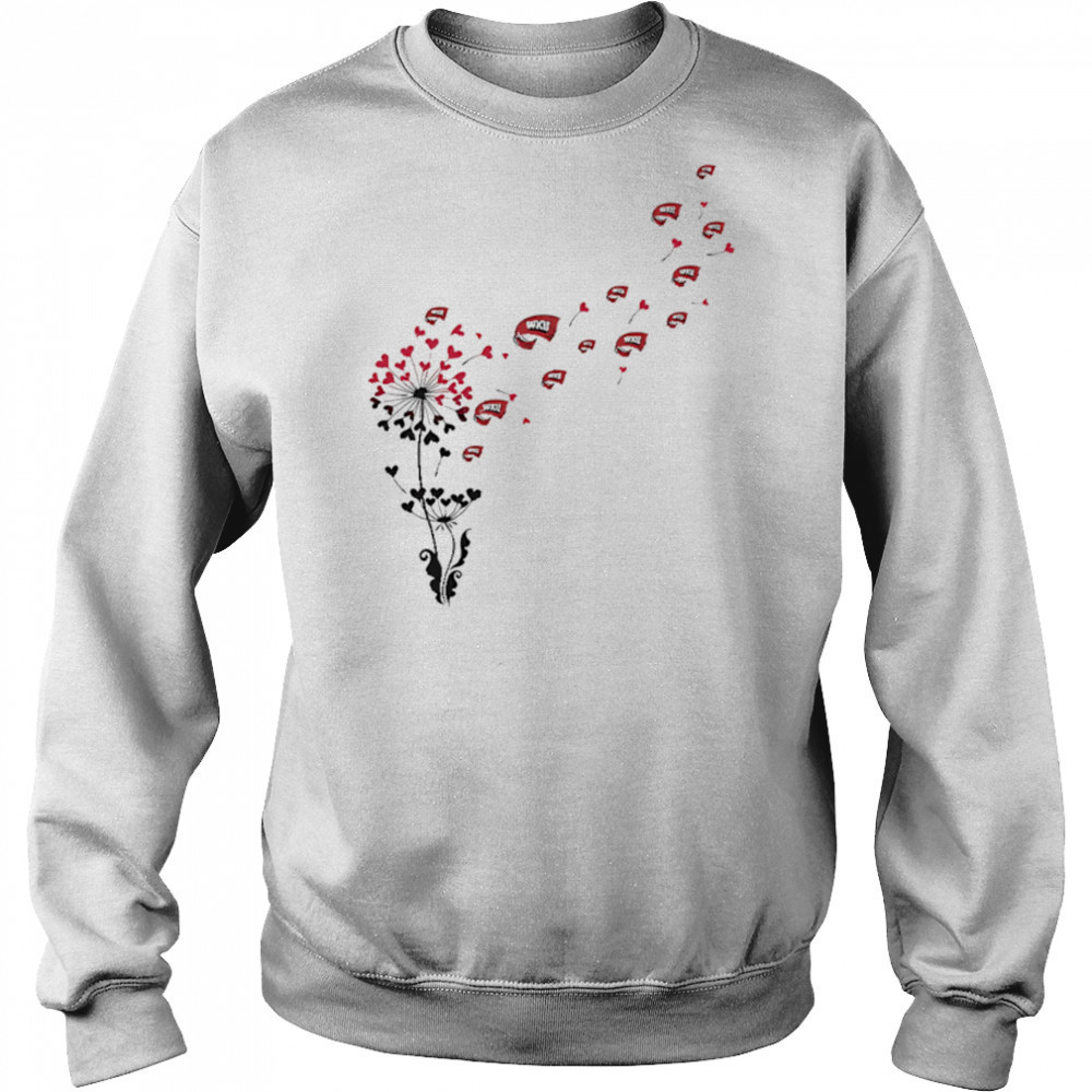 Western Kentucky hilltoppers heart dandelion shirt Hoodie