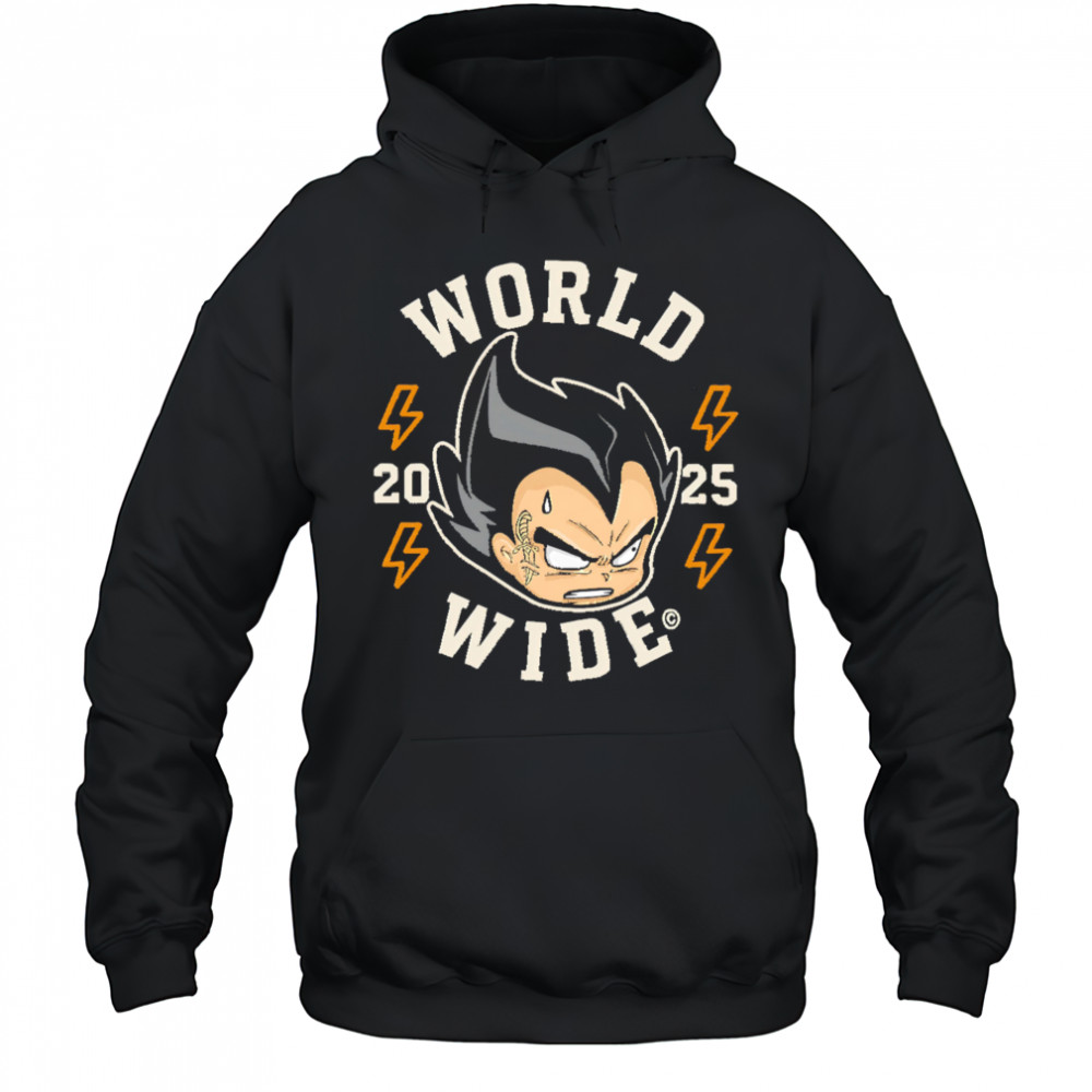 World Wide Vegeta 2025 shirt Hoodie