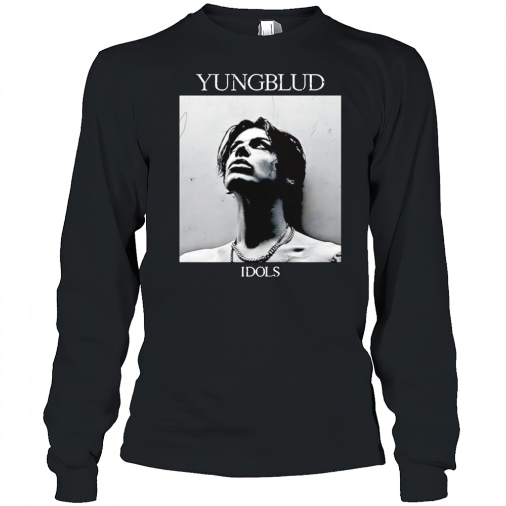 Yungblud Idols Black Square Photo shirt Long Sleeved