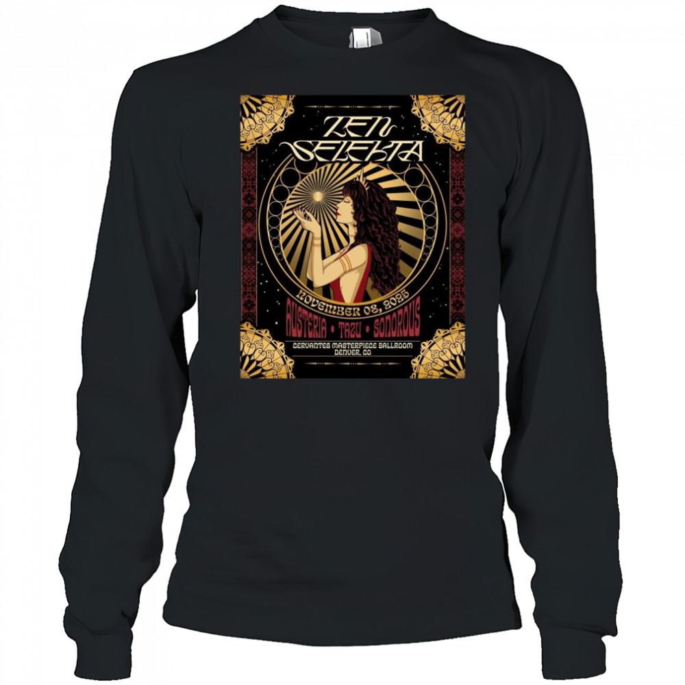 Zen Selekta At Cervantes Masterpiece Ballroom Denver CO November 8 2025 Shirt Long Sleeved