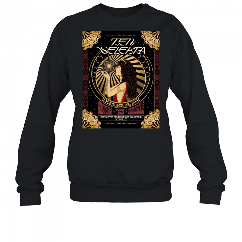Zen Selekta At Cervantes Masterpiece Ballroom Denver CO November 8 2025 Shirt Sweatshirt