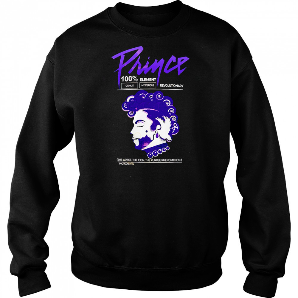 Prince Revolutionary The Artist The Icon The Purple Phenomenon shirt Hoodie