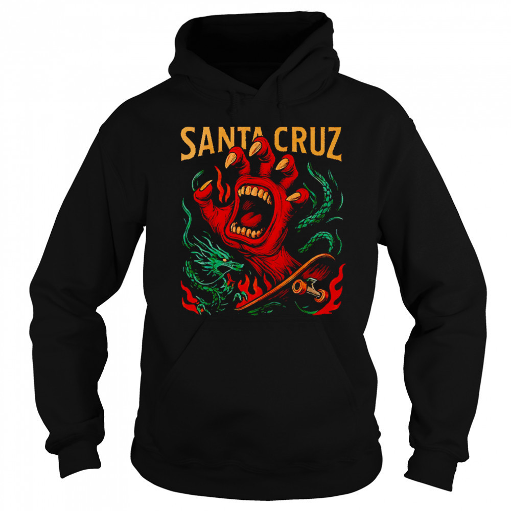 Santa Cruz hand graphic shirt Sweatshirt