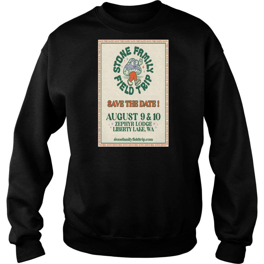 Stone Family Field Trip Zephyr Lodge Liberty Lake WA August 9-10 2025 Tour t-shirt Hoodie
