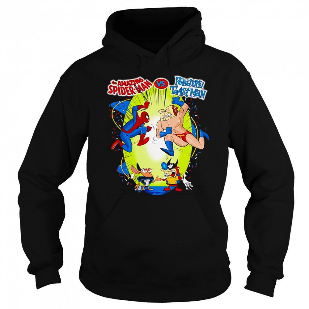 The Amazing Spider-man vs Powdered Toast Man shirt Sweatshirt