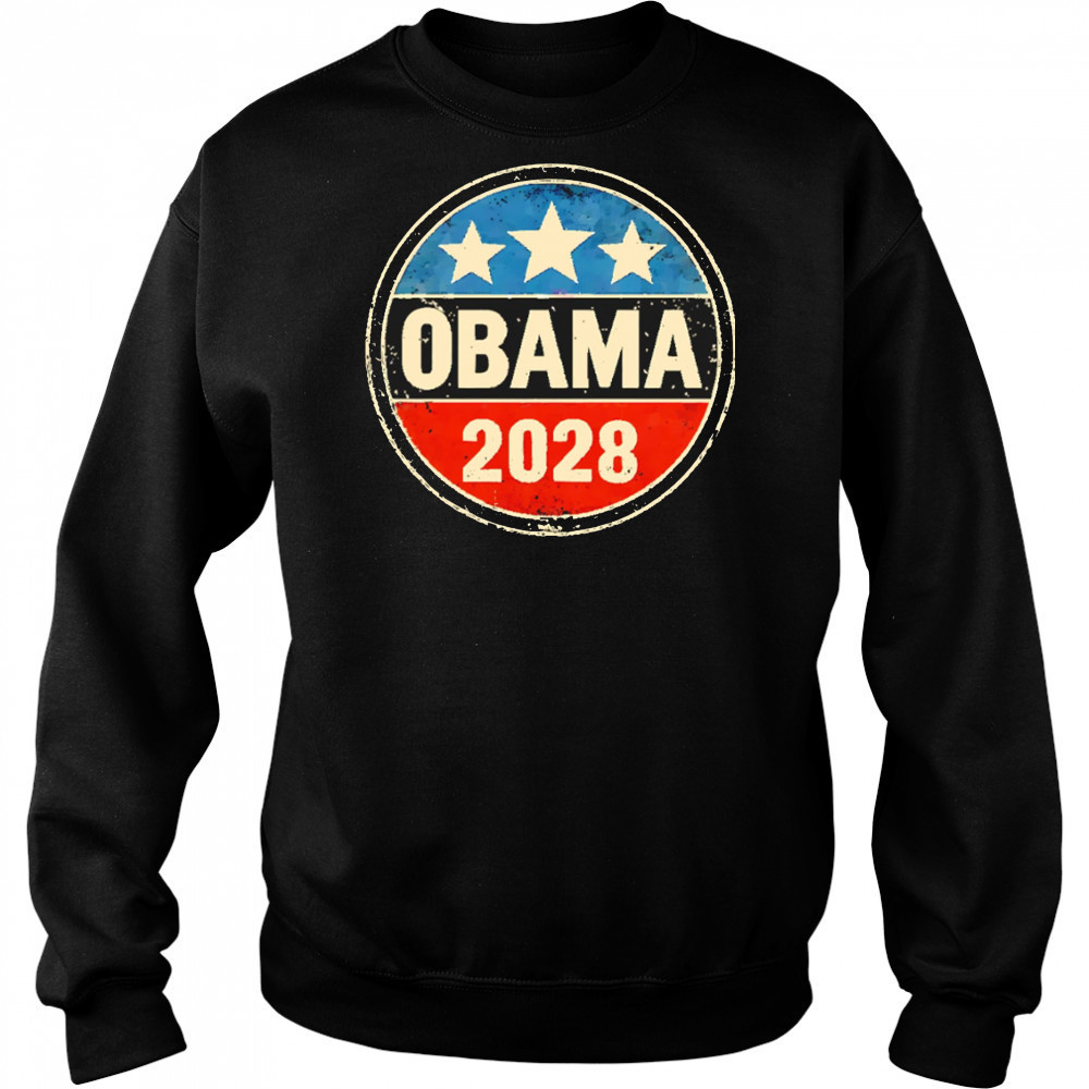 Vintage Barack Obama 2028 Political shirt Hoodie