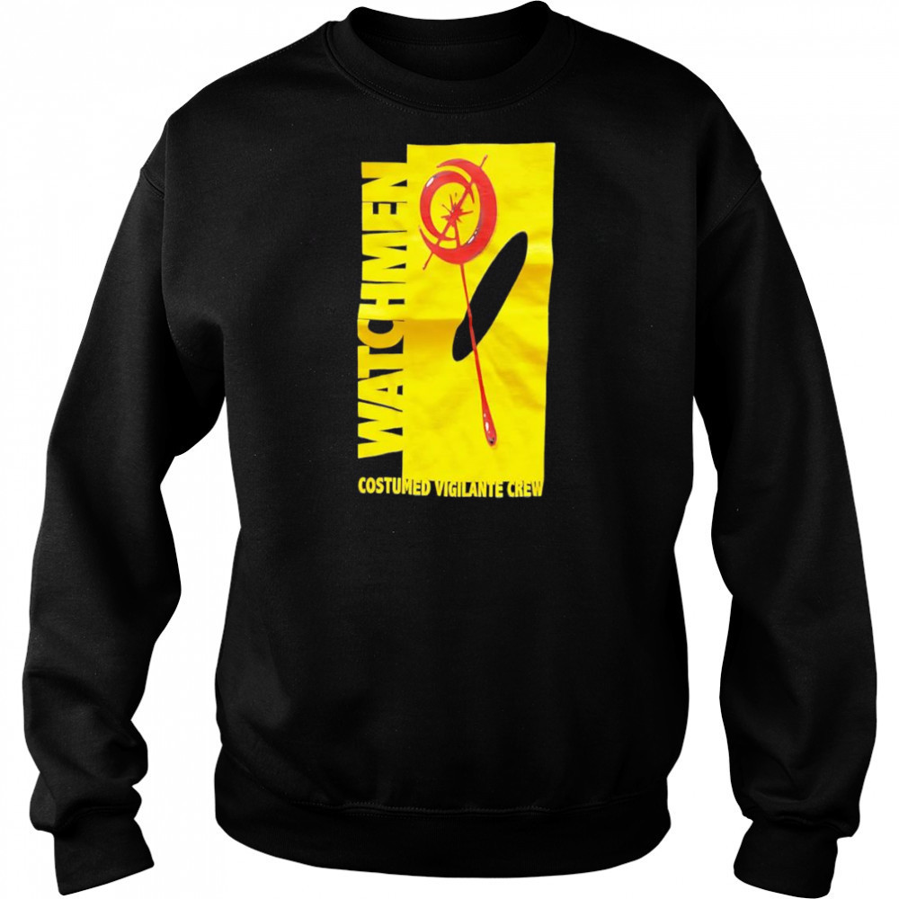 Watchmen costumed vigilante crew shirt Hoodie