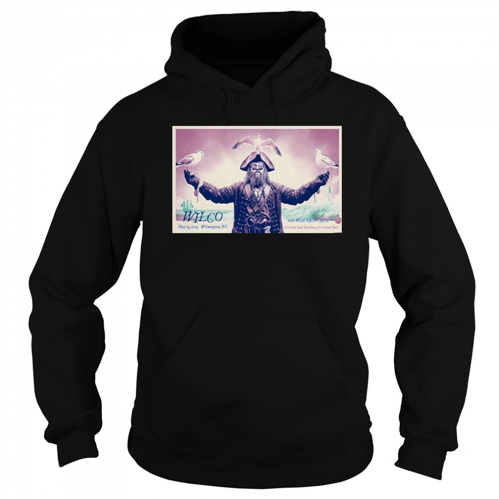 Wilco Live Oak Bank Pavilion at Riverfront Park Wilmington NC May 13 2025 Tour t-shirt Sweatshirt