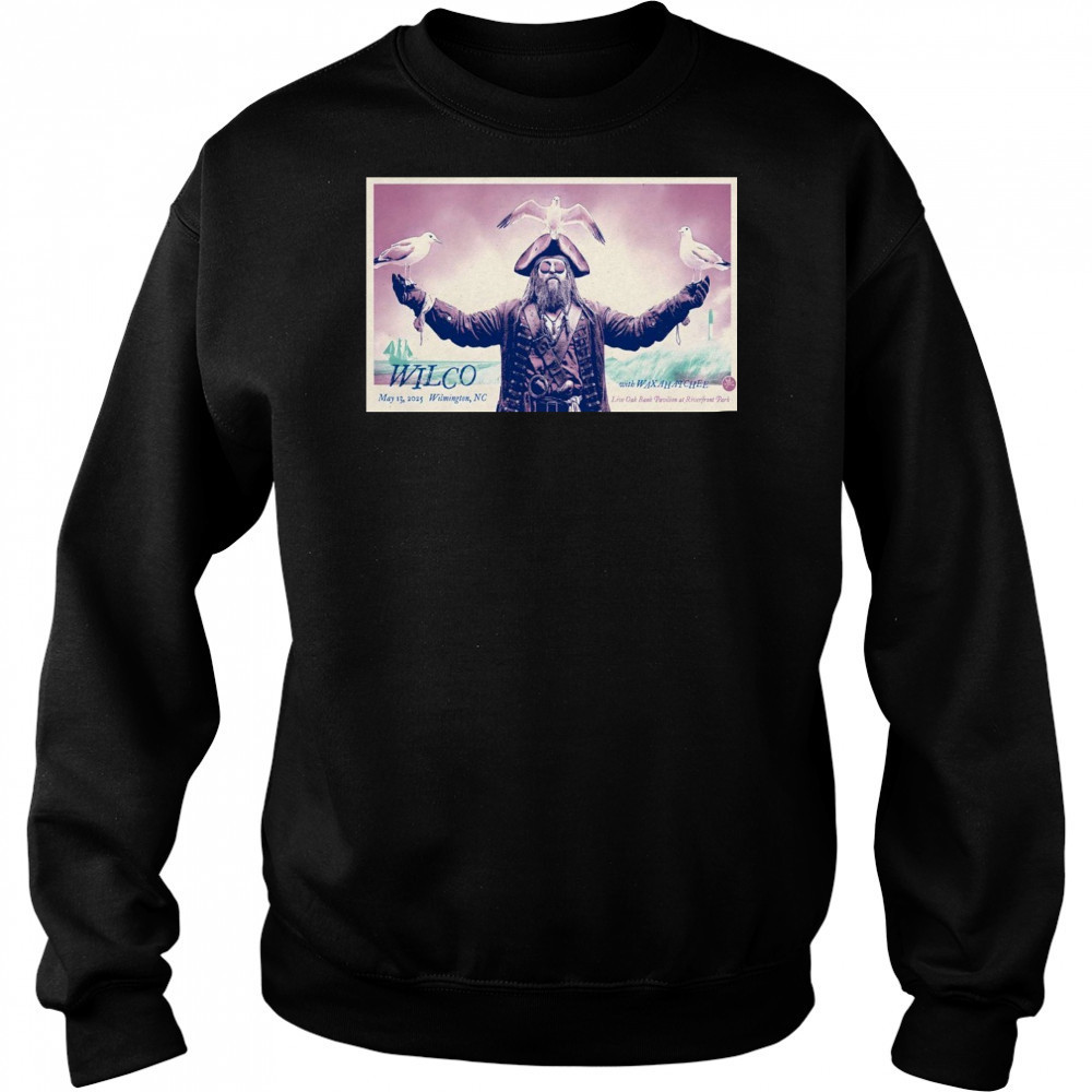 Wilco Live Oak Bank Pavilion at Riverfront Park Wilmington NC May 13 2025 Tour t-shirt Hoodie