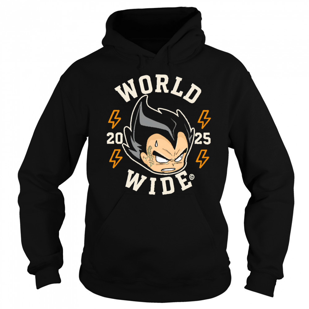 World Wide Vegeta 2025 shirt Sweatshirt