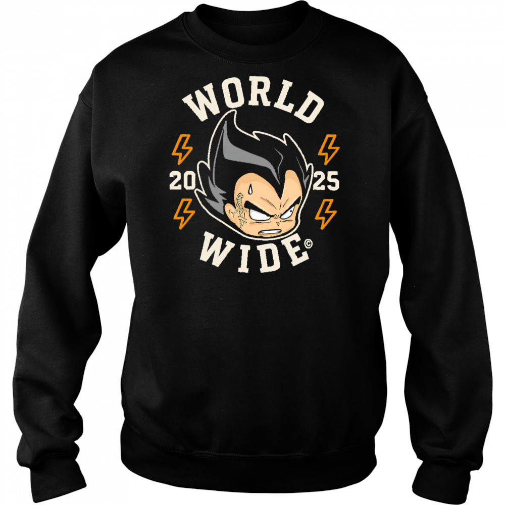 World Wide Vegeta 2025 shirt Hoodie