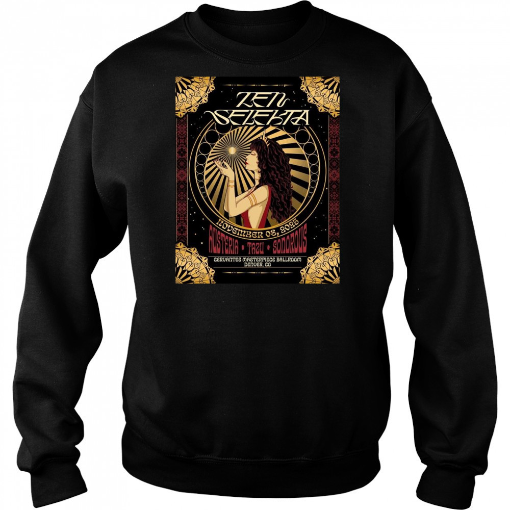 Zen Selekta At Cervantes Masterpiece Ballroom Denver CO November 8 2025 Shirt Hoodie