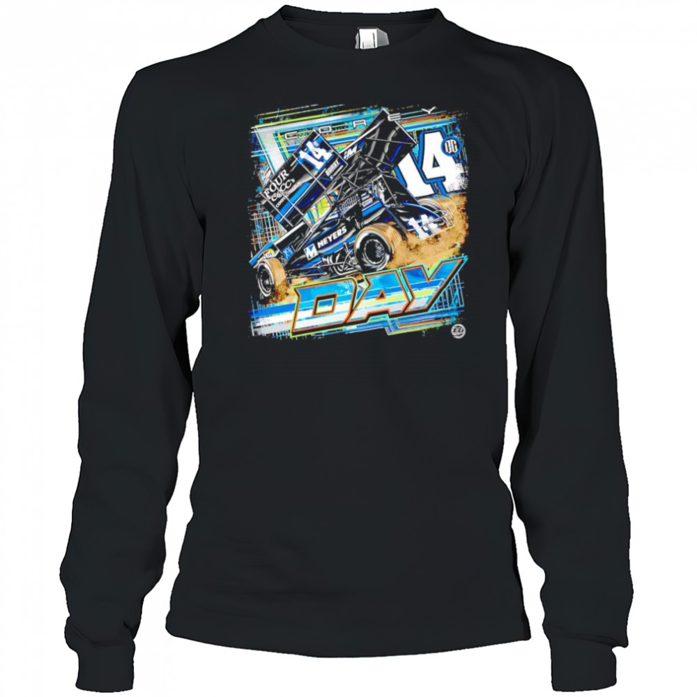 2025 Black Meyer’s Sprint Car shirt Long Sleeved