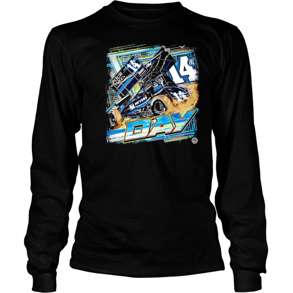 2025 Black Meyer’s Sprint Car shirt Long Sleeved