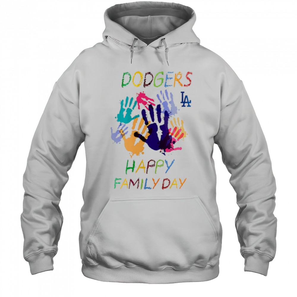 2025 LA Dodgers Happy Family Day shirt Hoodie