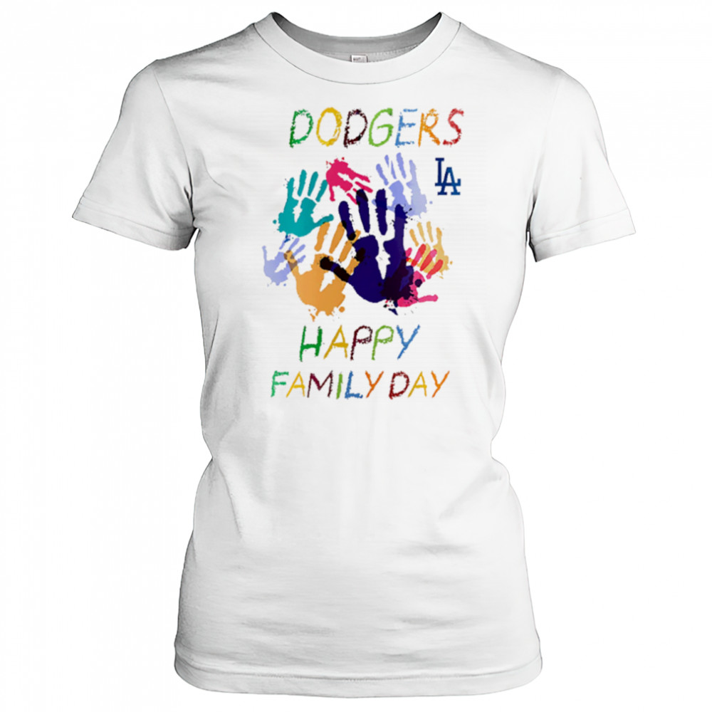 2025 LA Dodgers Happy Family Day shirt Women's T-shirt