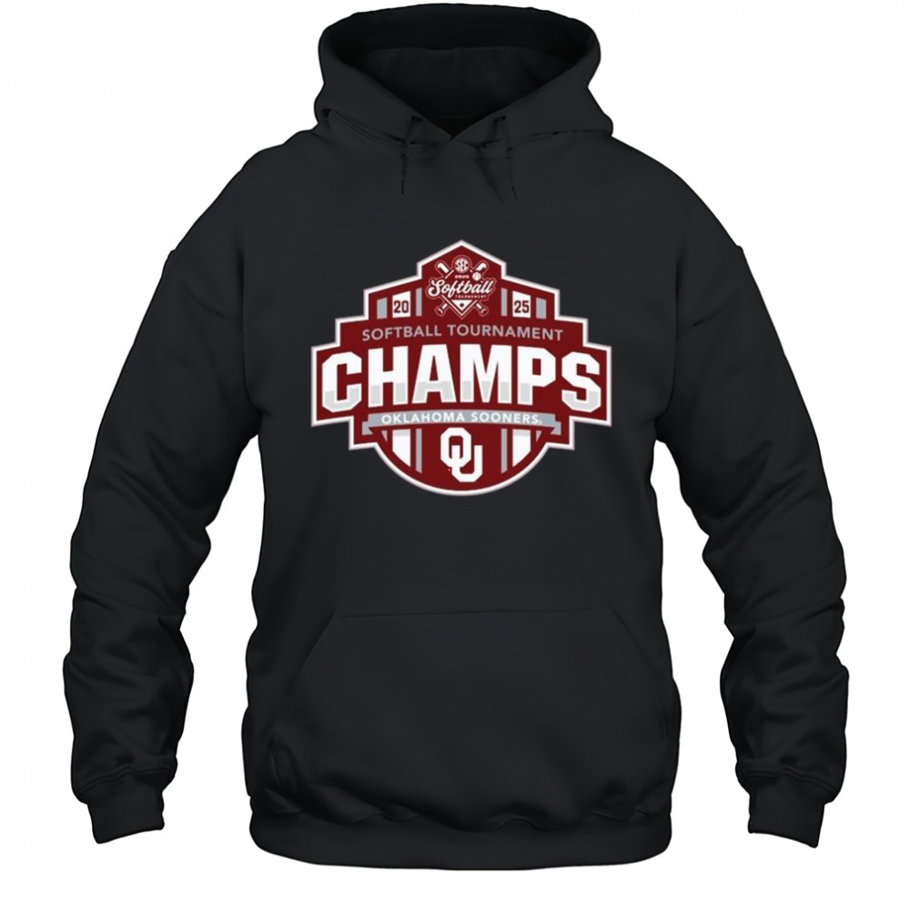 2025 Oklahoma Sooners SEC Softball Conference Tournament Champions Locker Room NCAA t-shirt Hoodie