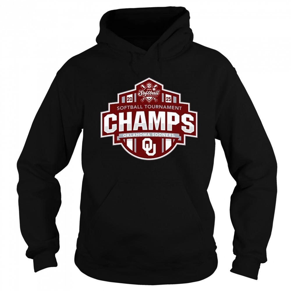 2025 Oklahoma Sooners SEC Softball Conference Tournament Champions Locker Room NCAA t-shirt Sweatshirt