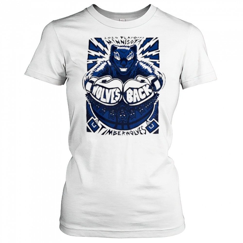 2025 Playoffs Minnesota Timberwolves Wolves back shirt Women's T-shirt