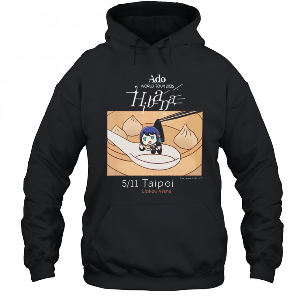 Ado Hibana World Tour 2025 May 11 2025 At Taipei Linkou Arena T-shirt Hoodie