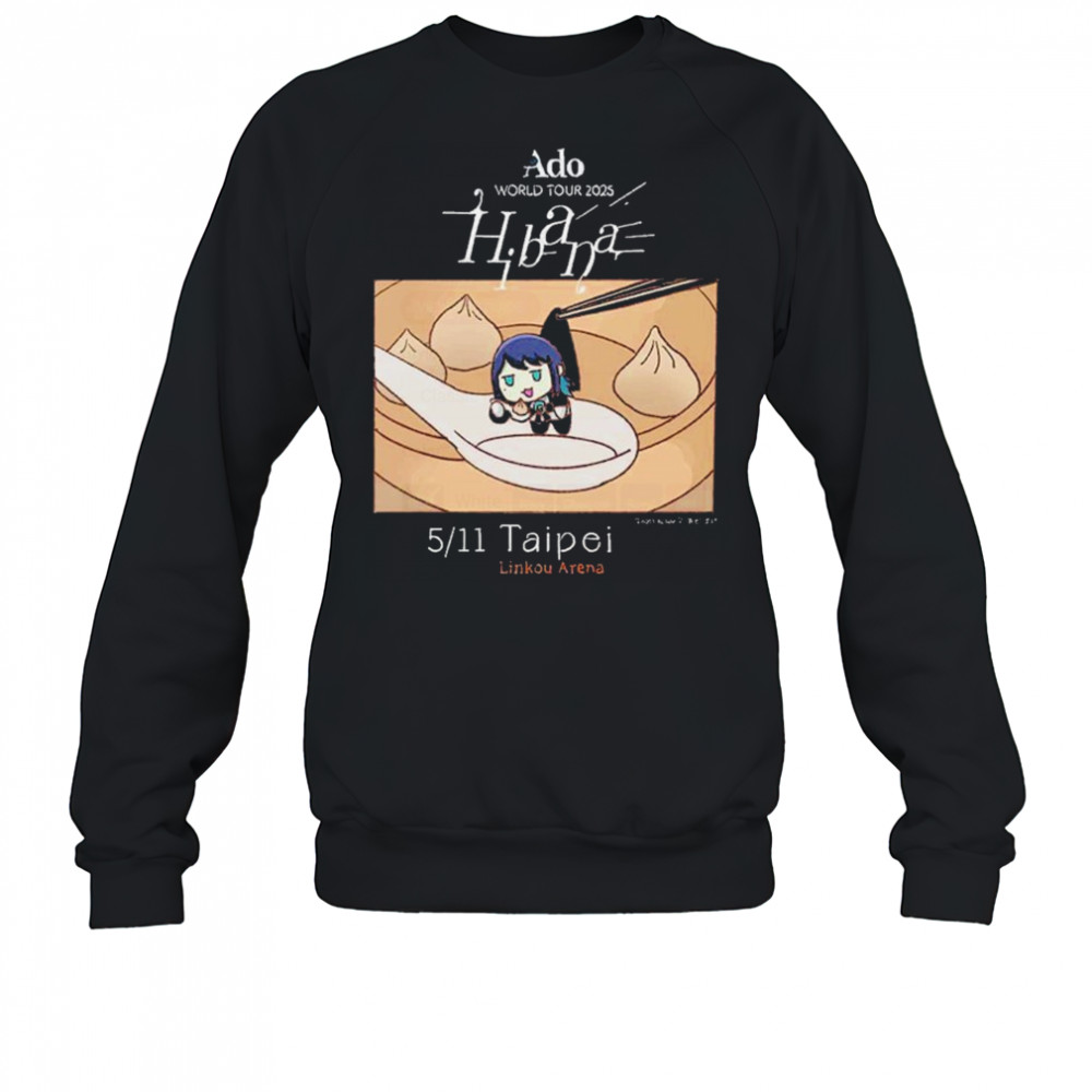 Ado Hibana World Tour 2025 May 11 2025 At Taipei Linkou Arena T-shirt Sweatshirt