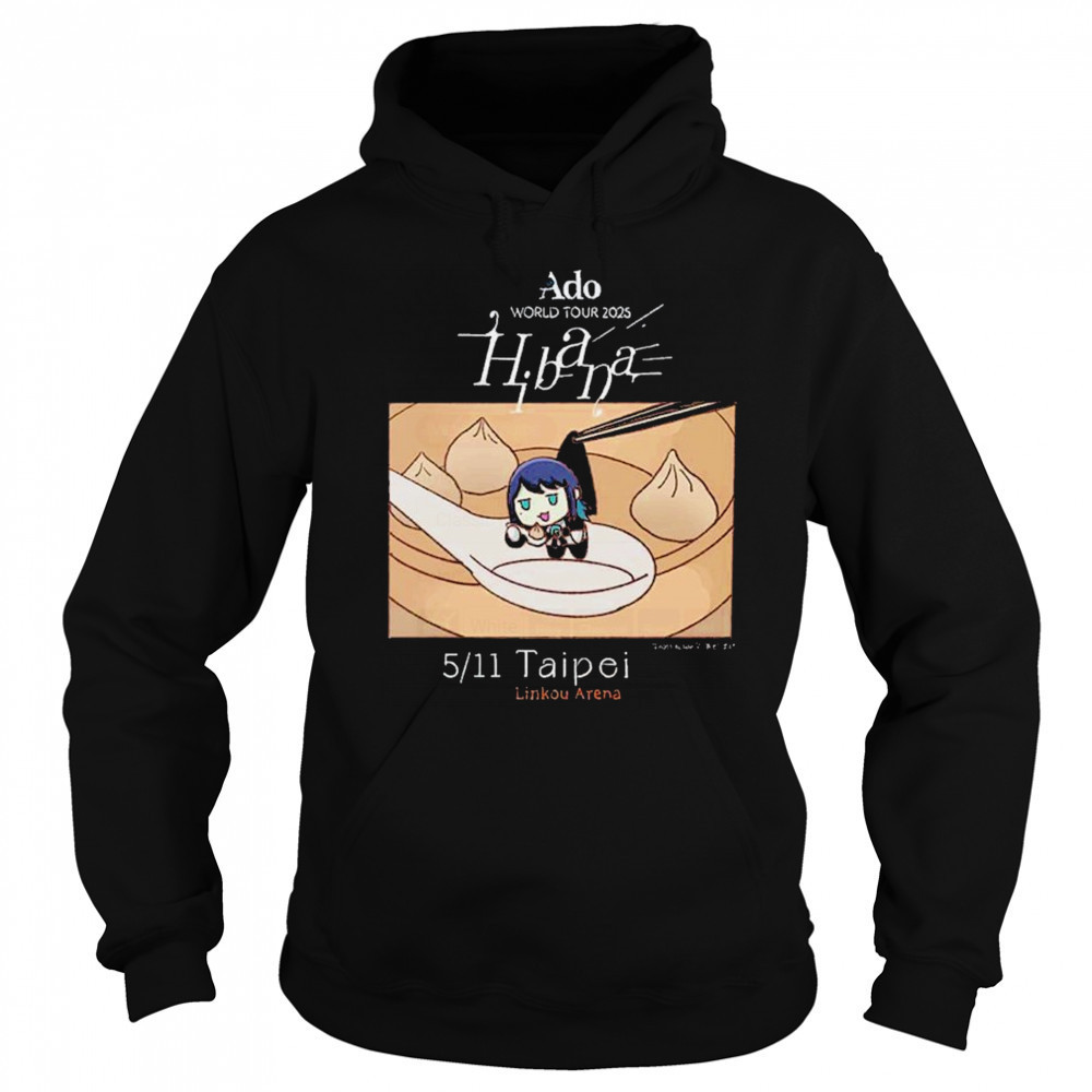 Ado Hibana World Tour 2025 May 11 2025 At Taipei Linkou Arena T-shirt Sweatshirt