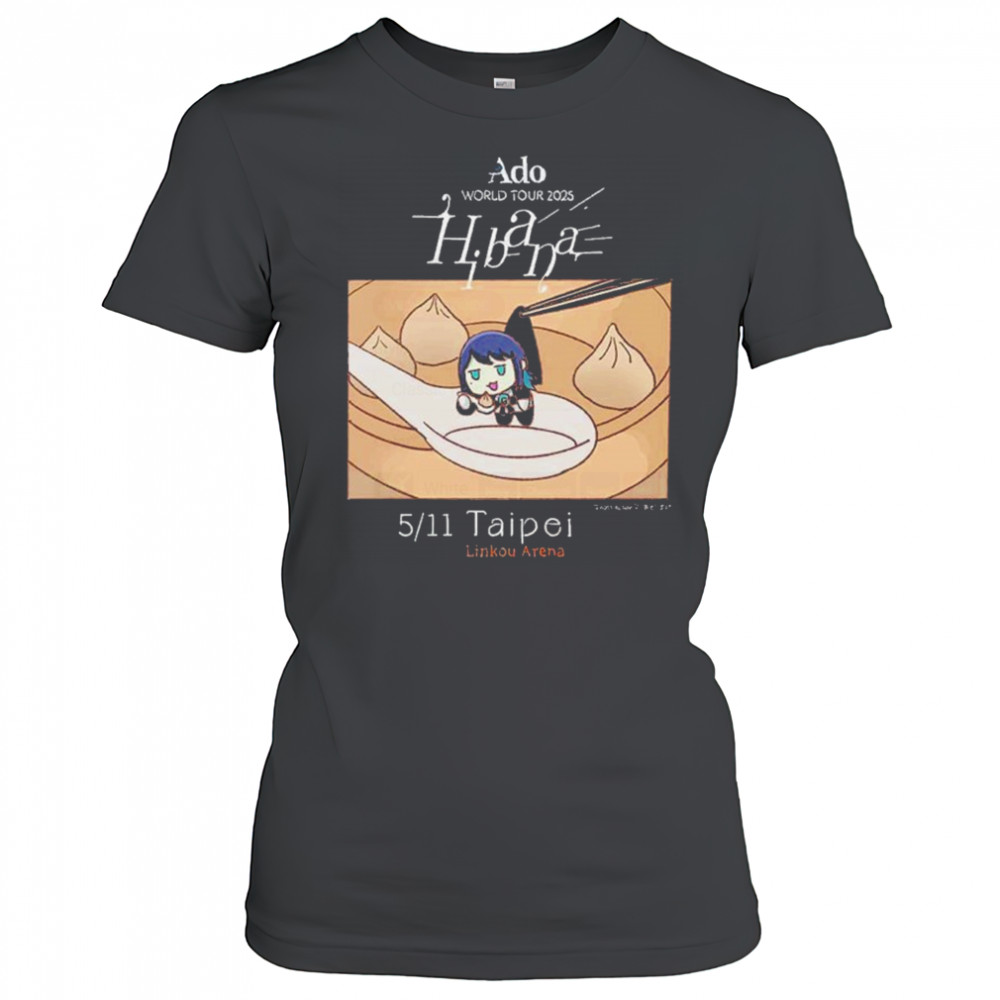 Ado Hibana World Tour 2025 May 11 2025 At Taipei Linkou Arena T-shirt Women's T-shirt