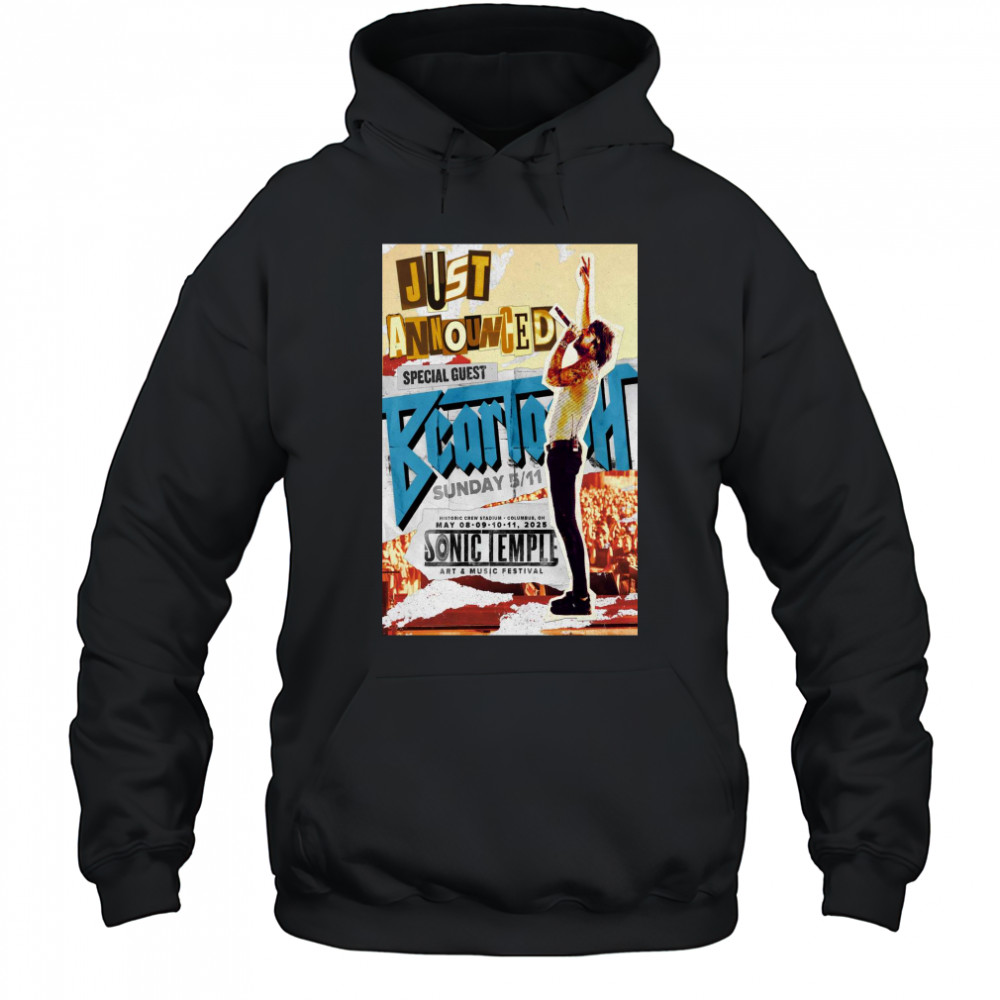 Beartooth Just Announced Columbus OH May 11 2025 T-shirt Hoodie