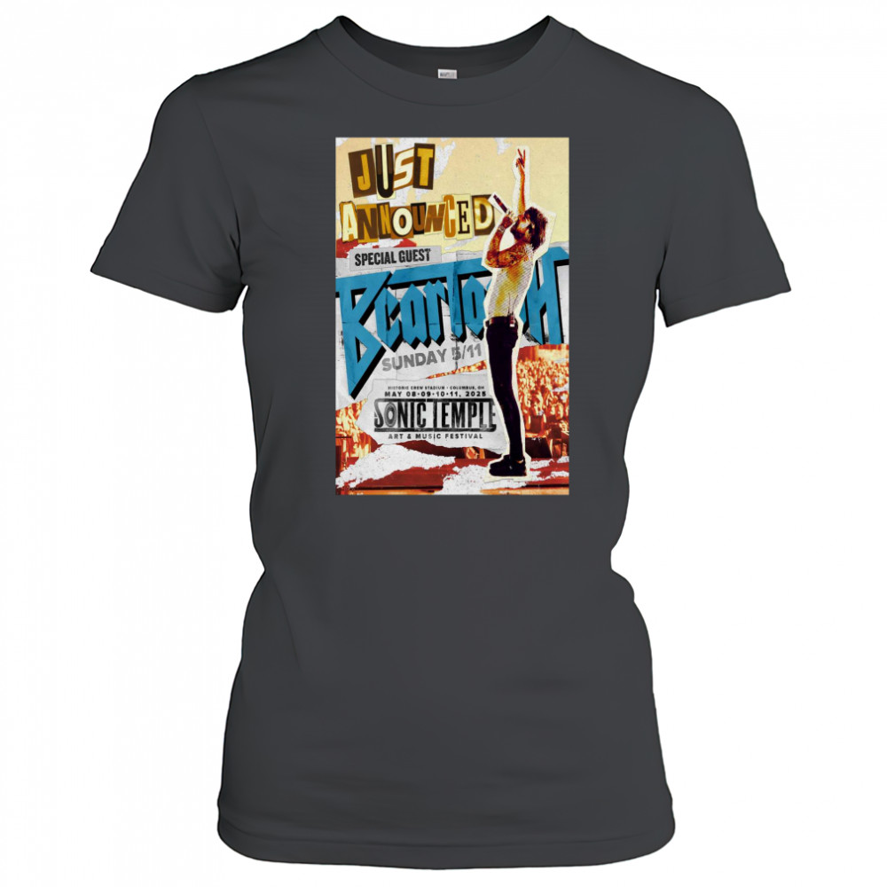 Beartooth Just Announced Columbus OH May 11 2025 T-shirt Women's T-shirt