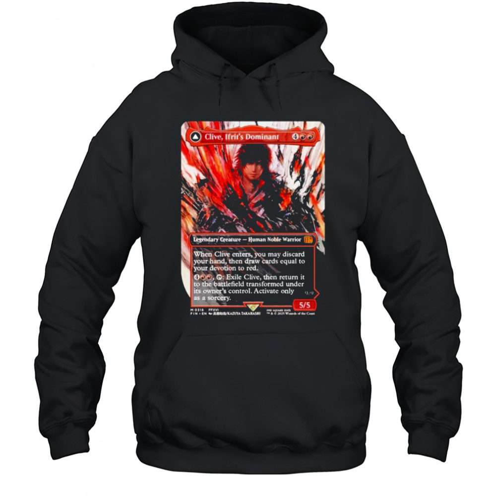 Ben Starr Clive Ifrit’s Dominant Card T-Shirt Hoodie