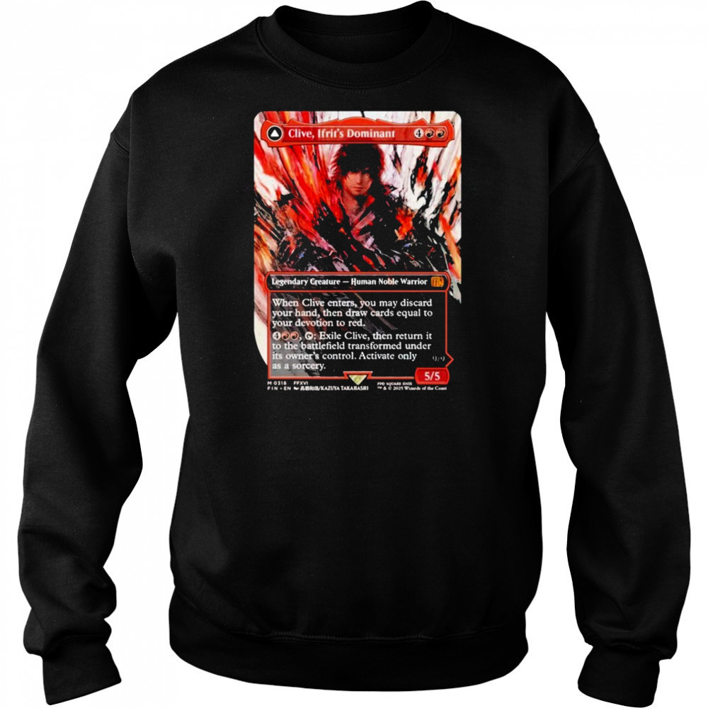 Ben Starr Clive Ifrit’s Dominant Card T-Shirt Hoodie