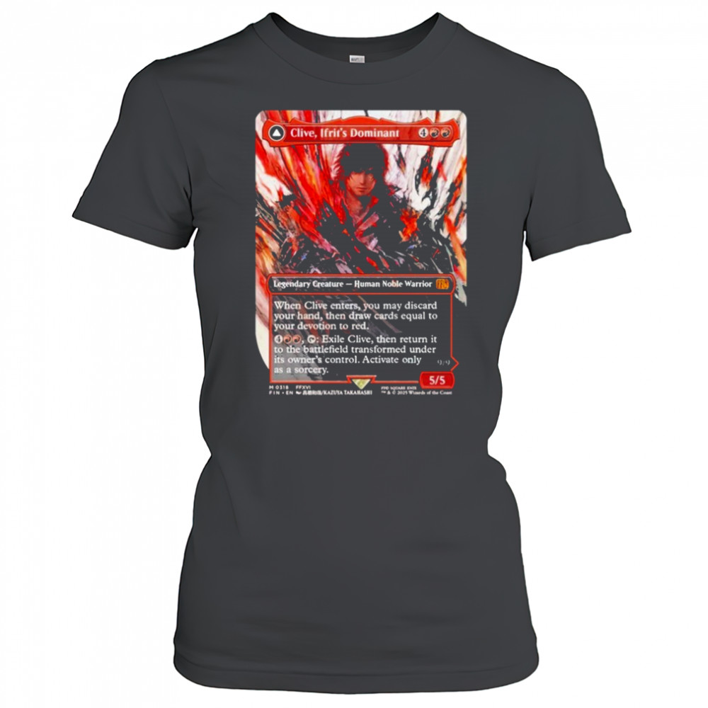 Ben Starr Clive Ifrit’s Dominant Card T-Shirt Women's T-shirt
