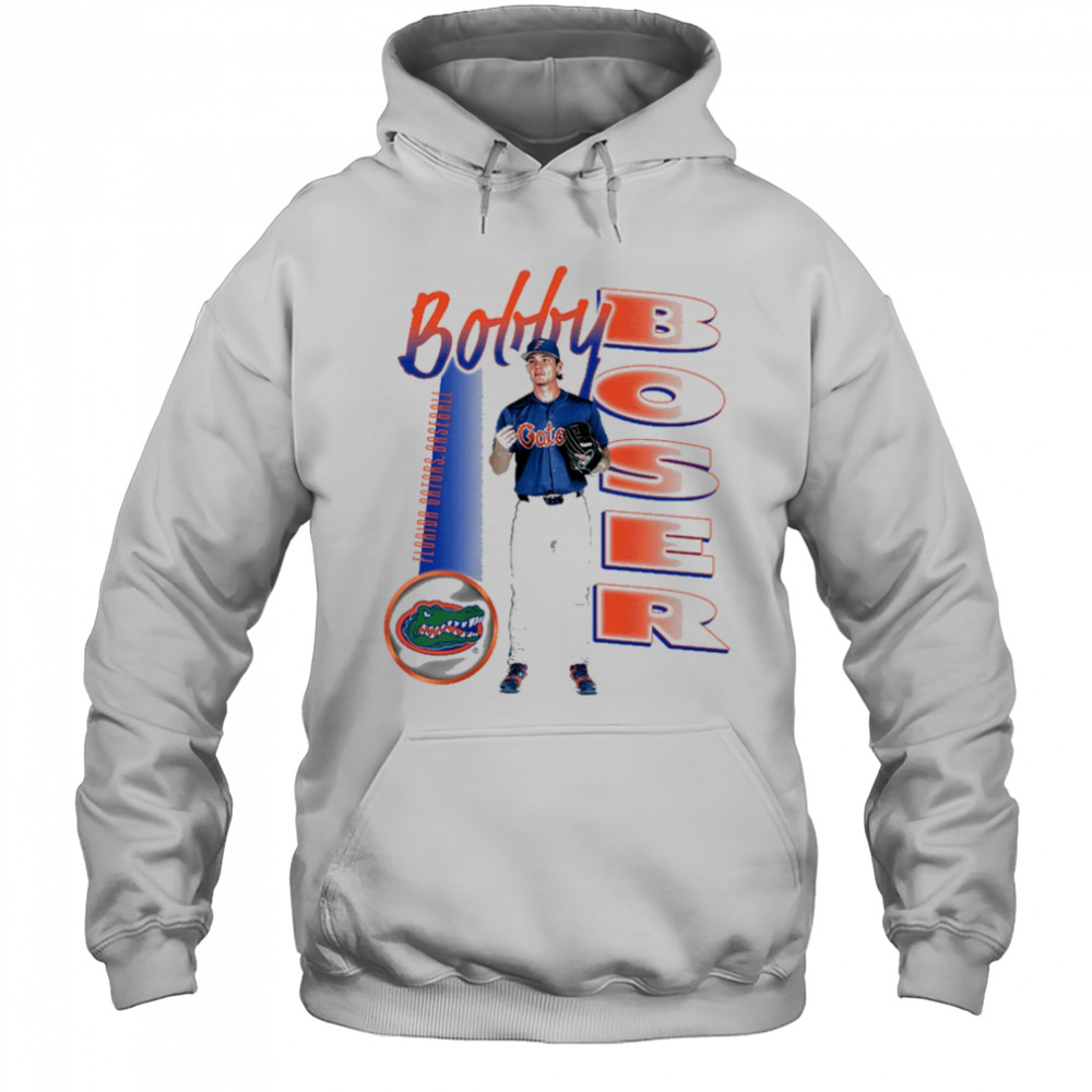 Bobby Boser Florida Gators Baseball NCAA Division I Illustrated t-shirt Hoodie