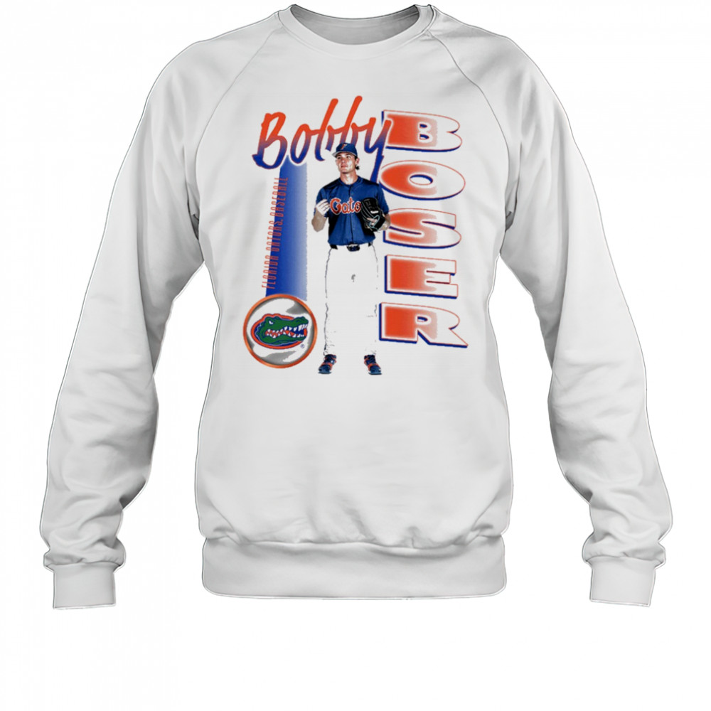 Bobby Boser Florida Gators Baseball NCAA Division I Illustrated t-shirt Sweatshirt
