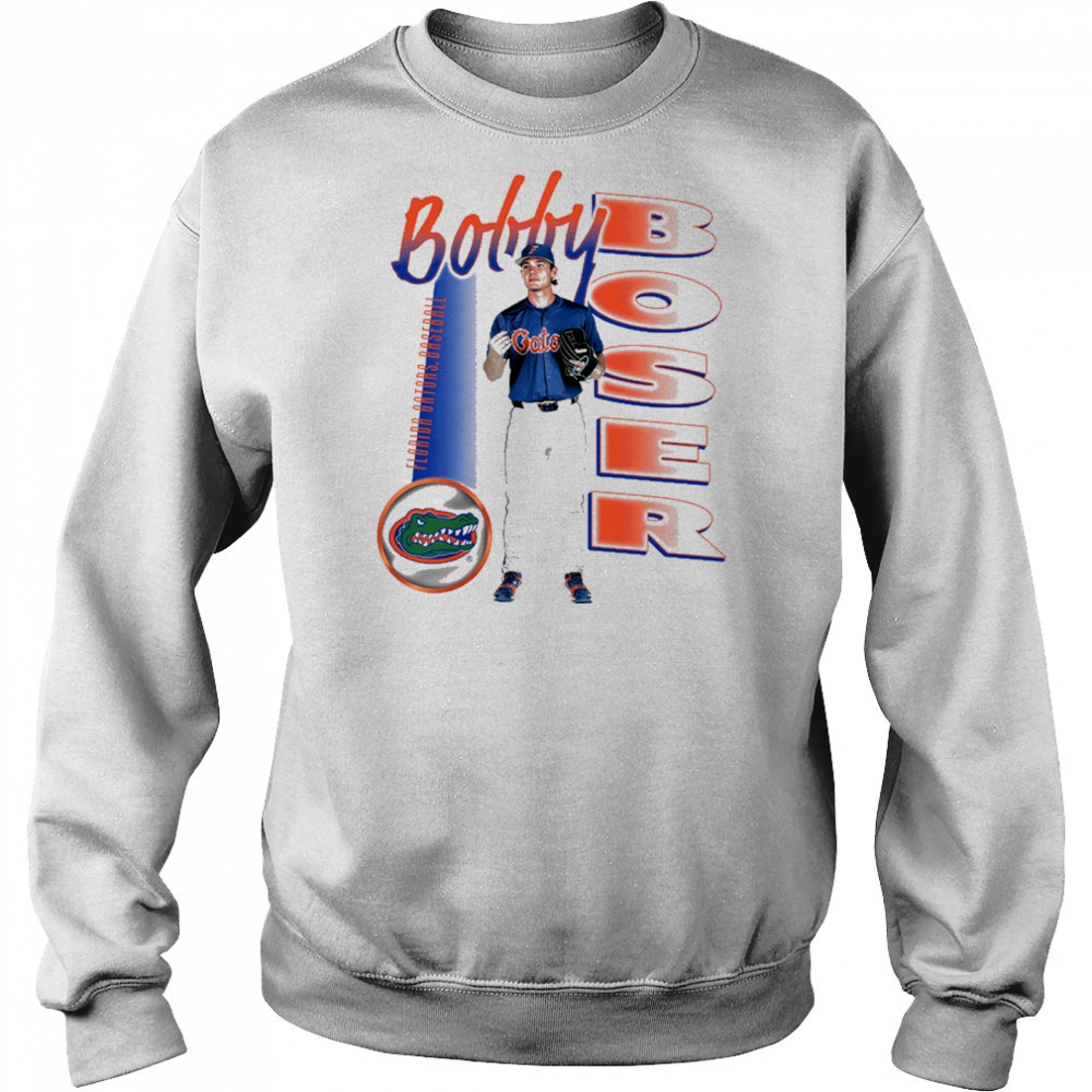 Bobby Boser Florida Gators Baseball NCAA Division I Illustrated t-shirt Hoodie
