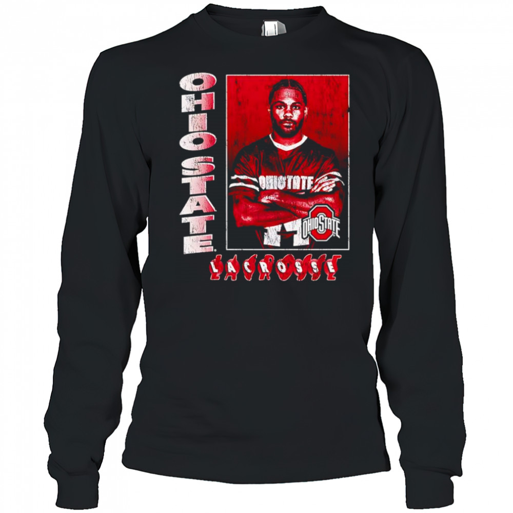 Bobby Van Buren Ohio State lacrosse retro shirt Long Sleeved