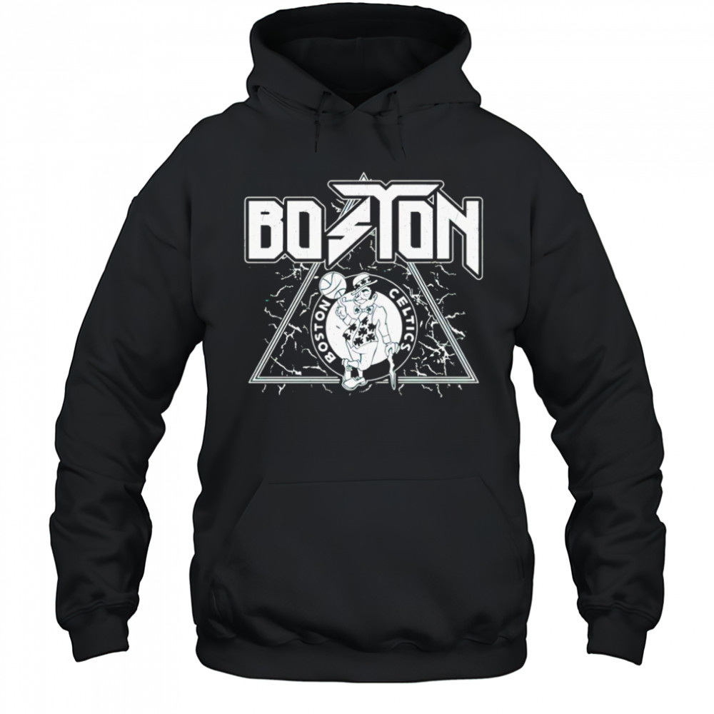 Boston Celtics rock and roll angus shirt Hoodie