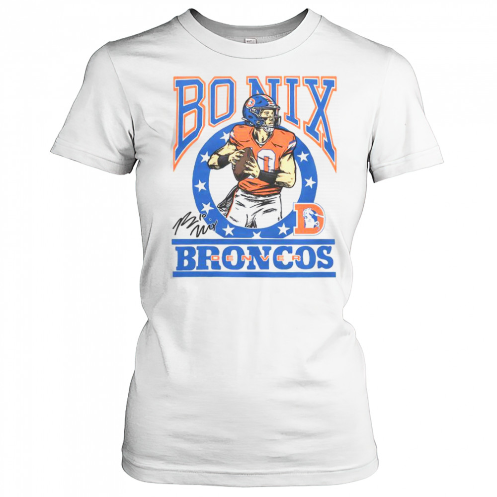 Broncos Bo Nix Signature T-Shirt Women's T-shirt