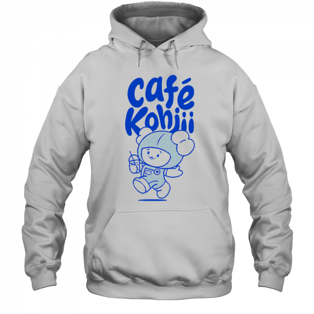Cafe Kohjii funny cartoon shirt Hoodie