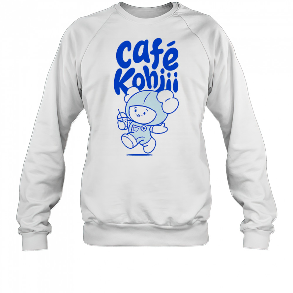 Cafe Kohjii funny cartoon shirt Sweatshirt