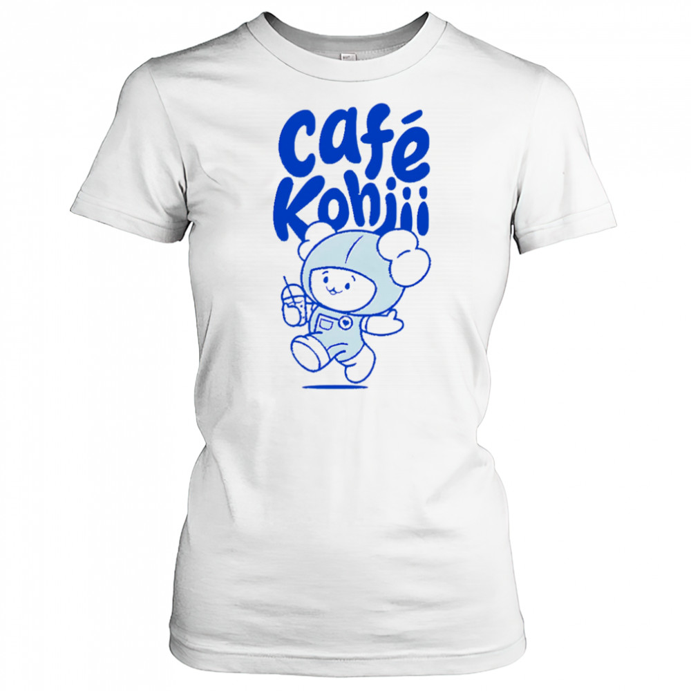 Cafe Kohjii funny cartoon shirt Women's T-shirt