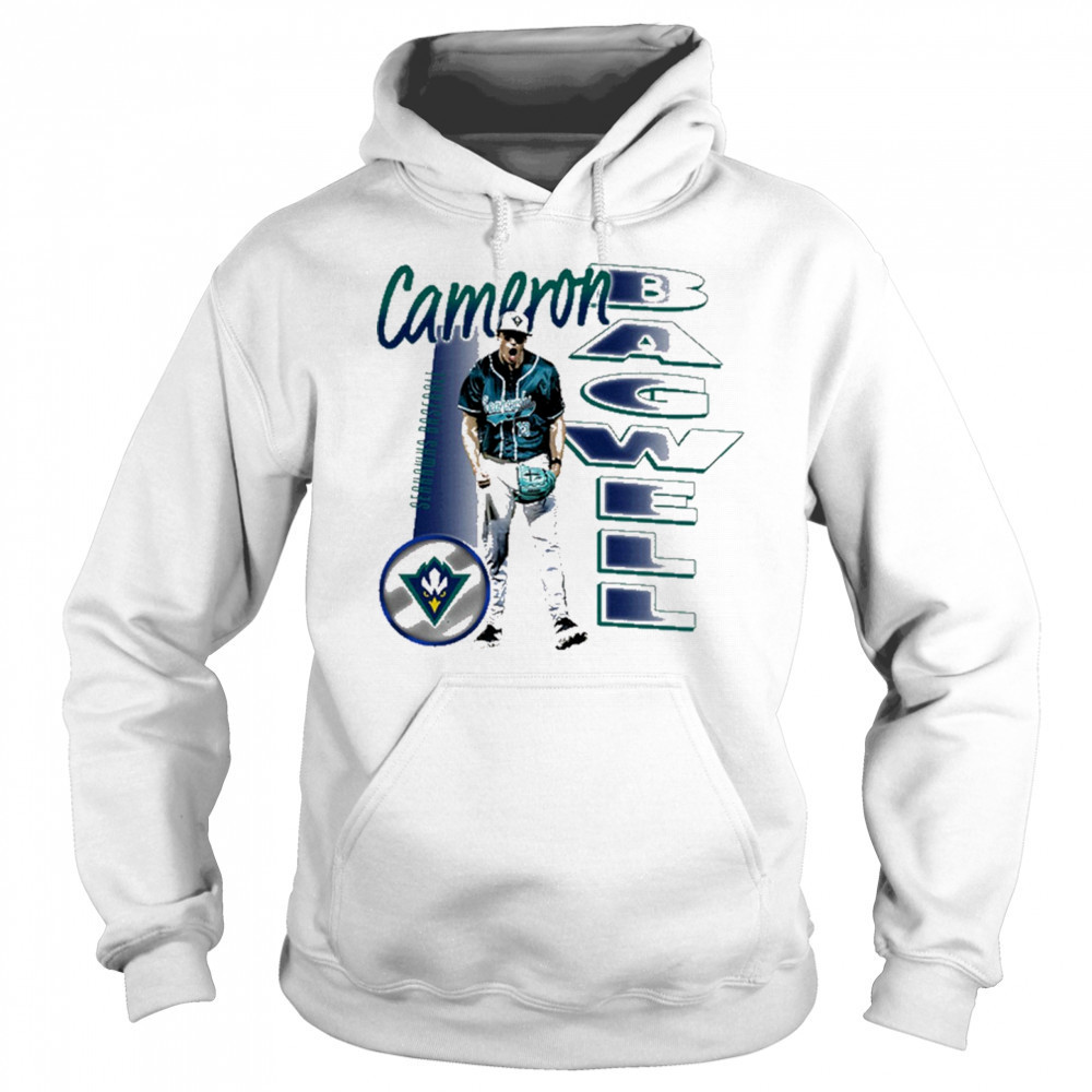 Cameron Bagwell UNC Wilmington Seahawks Baseball NCAA Division I Illustrated t-shirt Sweatshirt