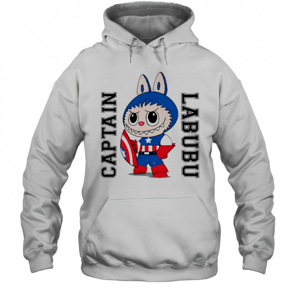 Captain Labubu Labubu Captain America shirt Hoodie