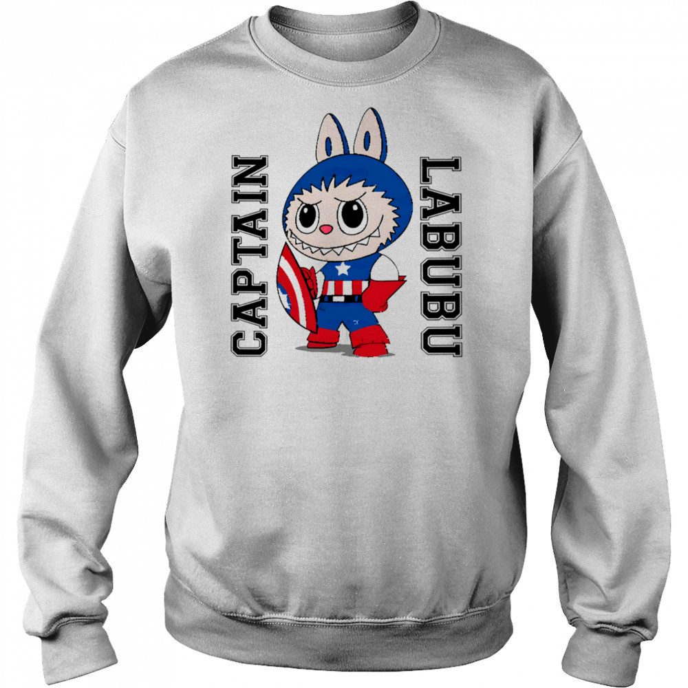 Captain Labubu Labubu Captain America shirt Hoodie