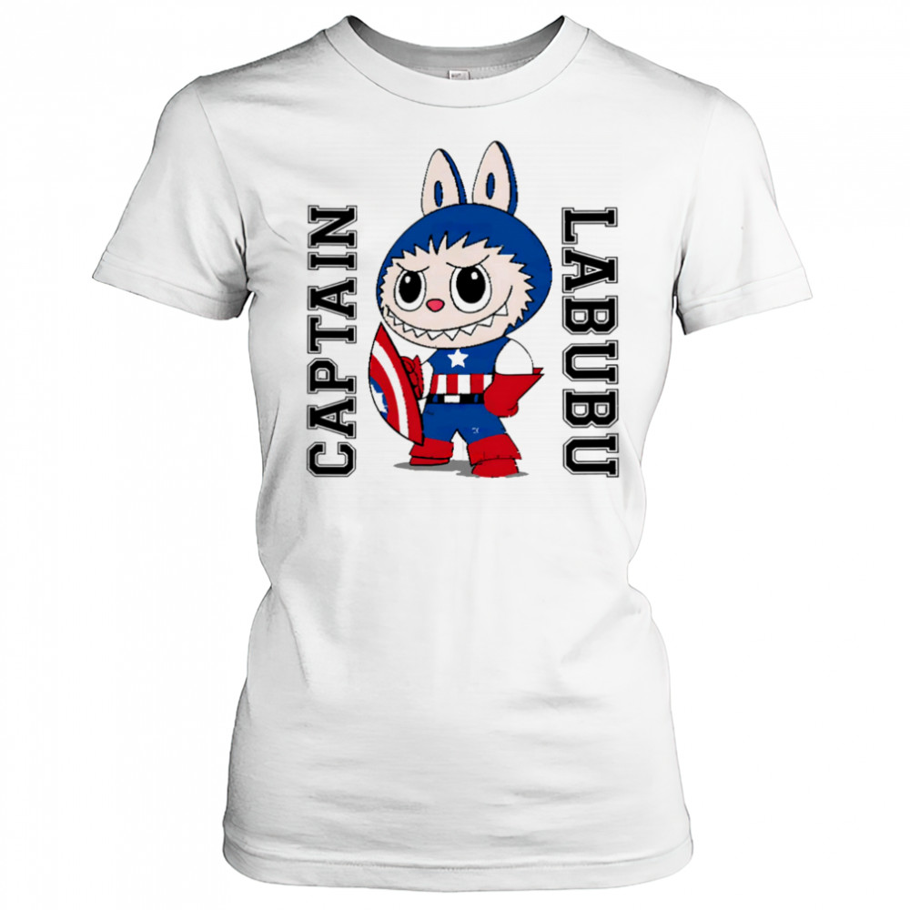 Captain Labubu Labubu Captain America shirt Women's T-shirt