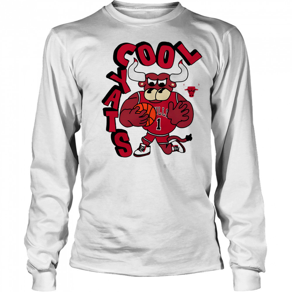 Chicago Bulls NBA x Staycool Mascot shirt Long Sleeved
