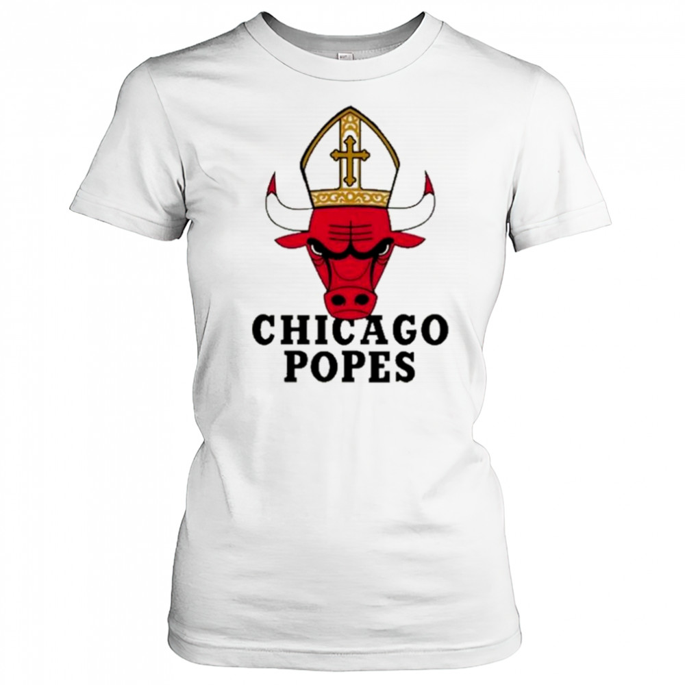 Chicago Popes 2025 Pope Leo XIV t-shirt Women's T-shirt